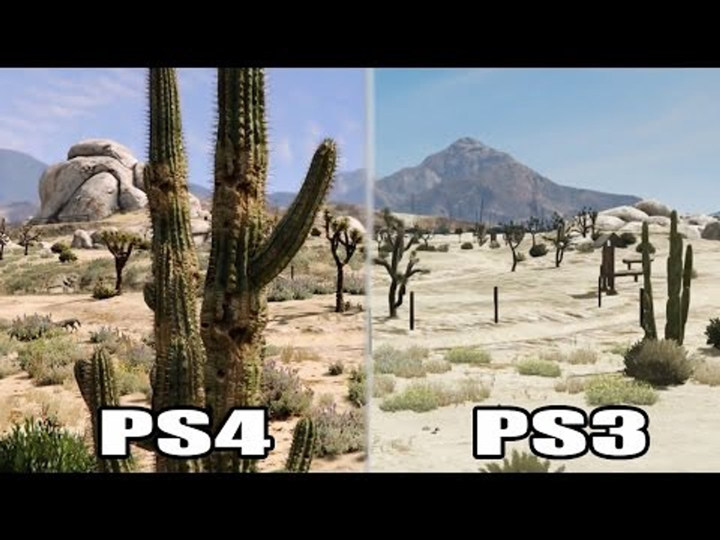 GTA 5 - PS3 Vs PS4 (Comparaison Graphique) - Vidéo Dailymotion