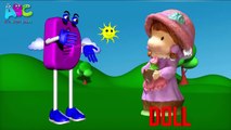 A for Apple | Alphabet ABC Songs | Phonics Song - 3D ABC Songs & Rhymes for Children