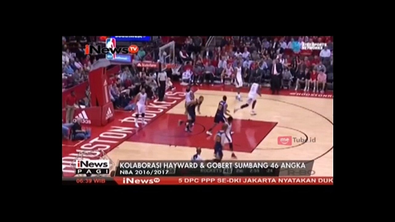 Utah Jazz Kalahkan tim Houston Rockets dengan Skor 115 - 108