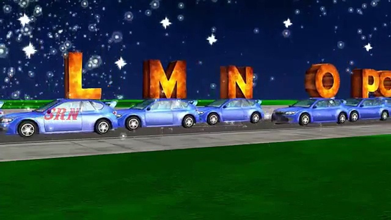 ABC Canción | ABCD Alfabeto Canciones | ABC Canciones para Niños en 3D de la Guardería ABC Rimas