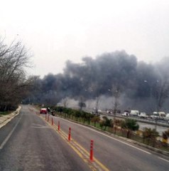 Beylikdüzü'nde Helikopter Düştü! İşte İlk Görüntüler