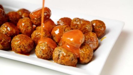 Vegetarian Buffalo Meatballs