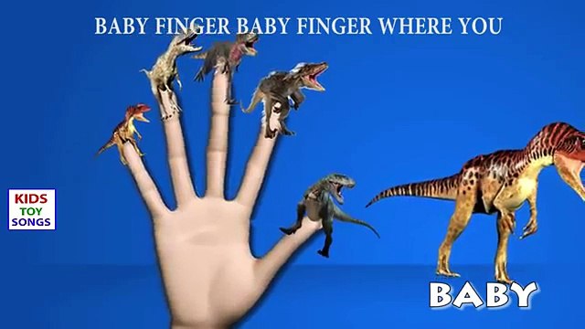 Палец Семья Сумасшедший Динозавров| Динозавров Семья Детская Рифма | Динозавры Палец Семейные Песни Для Детей