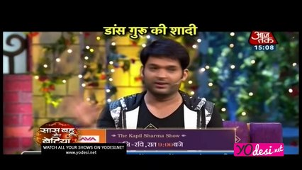 Kapil Ke Ghar Dance Guru!! The Kapil sharma Show 10th March 2017