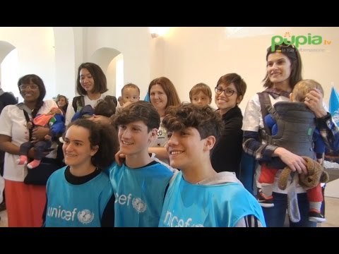 Caserta - Sala di allattamento nella Reggia targata Unicef (09.03.17)