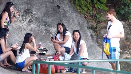 Giving Kisses To Filipino Women - Kissing Prank - NOT GONE SEXUAL
