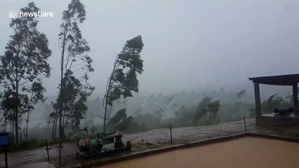 Cyclone Enawo hits Madagascar