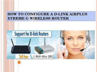 How to Configure a D-Link AirPlus Xtreme G Wireless Router