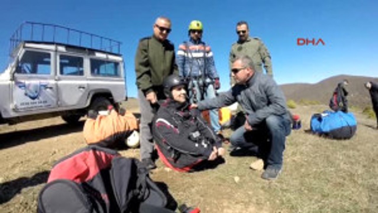 Tekirdağ Yüzde 90 Bedensel Engelli, Yamaç Paraşütü Ile Uçup Hayalini Gerçekleştirdi