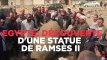 Egypte : découverte d'une statue de Ramsès II