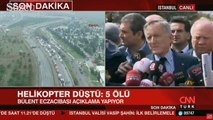 Bülent Eczacıbaşı’ndan helikopter kazası açıklaması