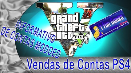 Informativo: Vendas de Contas - PS4
