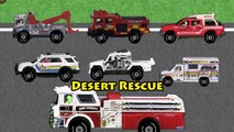 Emergency Vehicles Rescue Trucks for Kids (39 Minutes) - Fire Police Car Ambulance Organic