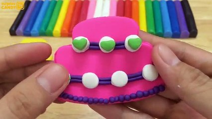 Modelling Clay make Birthday Cake and Watermelon - Fun and Creative for Kids