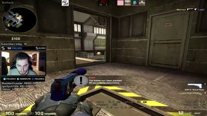 CS:GO - FALLEN INHUMAN CLUTCH