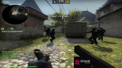 CS:GO - USP ON KNIFE ROUND WHAT THE F!K!