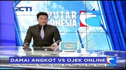 Perjanjian Damai Angkot dengan Ojek Online