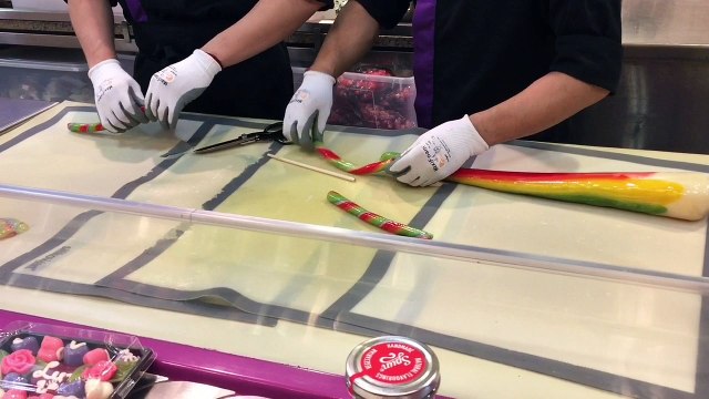 The making of Cotton Candy, Candy Canes & a Delicious Ice Cream