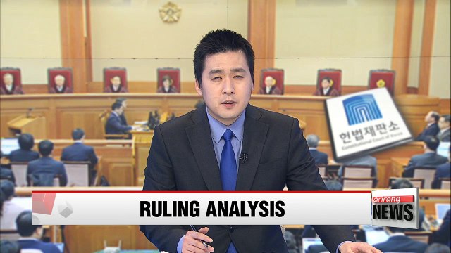Constitutional Court upholds President Park Geun-hye's impeachment
