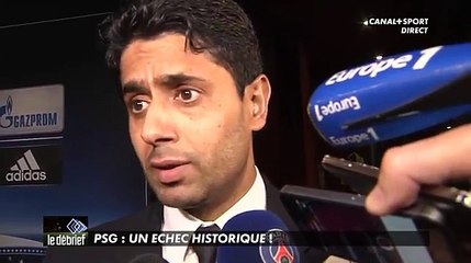 BARCA VS PSG / REACTION DE Nasser Al-Khelaïfi