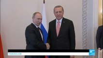 Russia: Erdogan meets Putin in Moscow to discuss energy issues, Syria