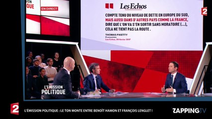 Benoit Hamon : Passe d’armes avec François Lenglet dans l’Émission Politique