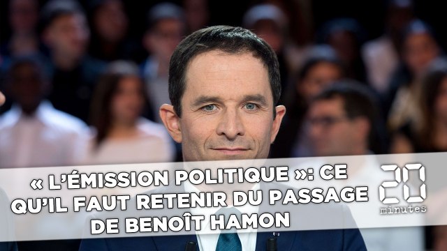 «L'Emission politique»: Ce qu'il faut retenir du passage de Benoît Hamon