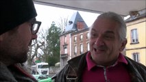 Sur le marché de Louhans : Thierry veut une relance par des grands travaux d'Etat