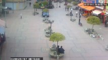 Belediyeye Silahlı Saldırı Güvenlik Kamerasında