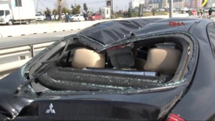 Helikopterden Kopan Pervane Otomobili Bu Hale Getirdi