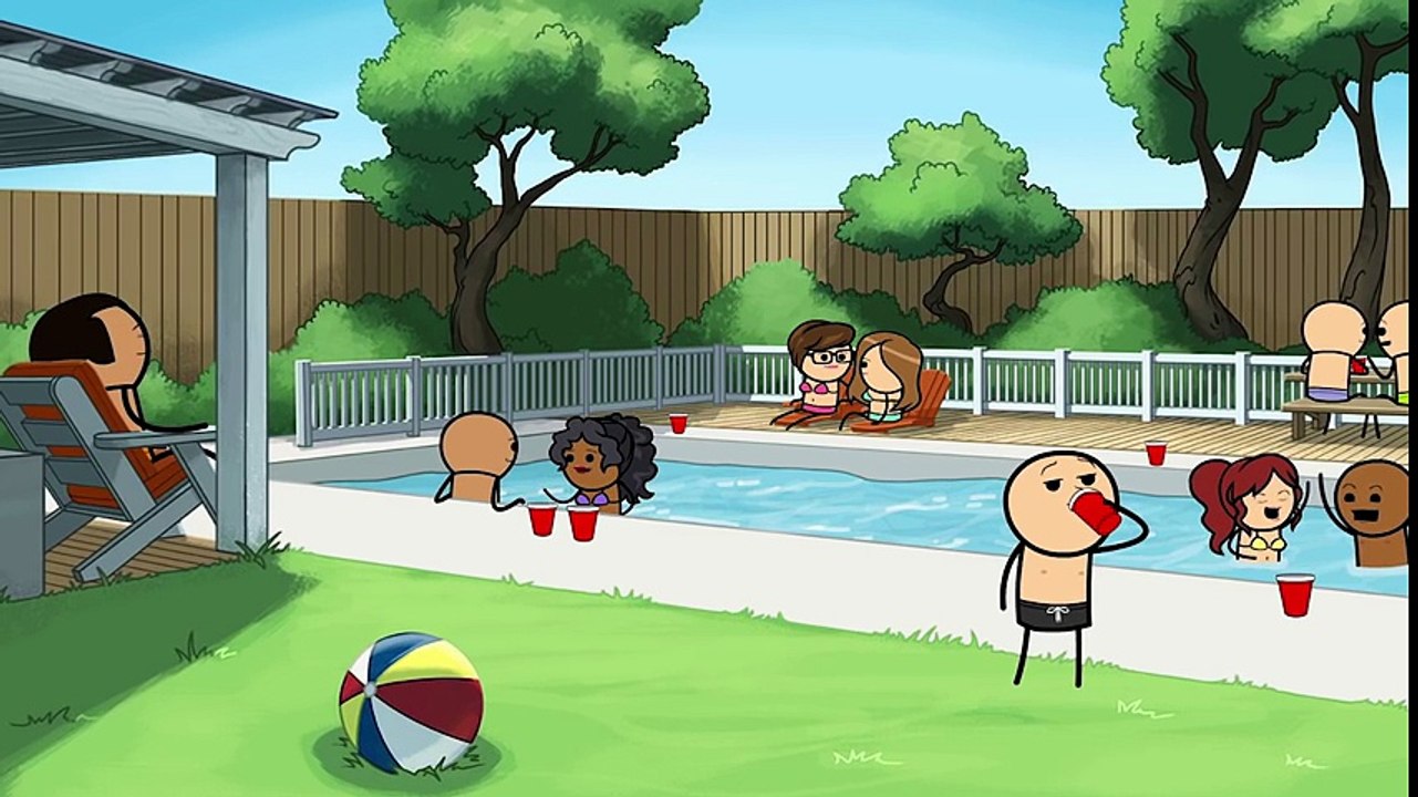 Pool Party - Cyanide & Happiness Shorts
