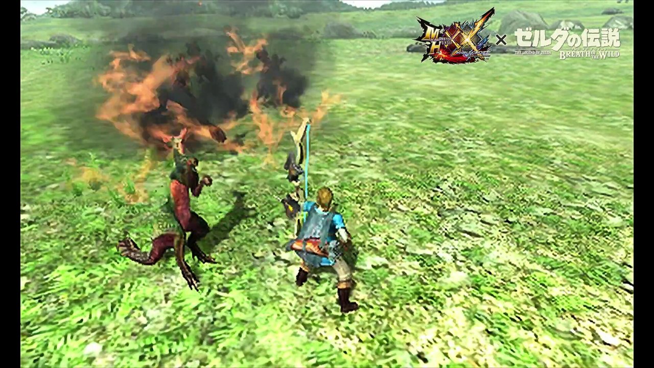 Zelda Breath of the Wild X Monster Hunter XX