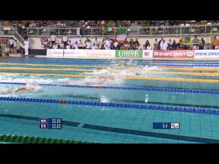 Men's 50m freestyle S5 | Final | 2014 IPC Swimming European Championships Eindhoven
