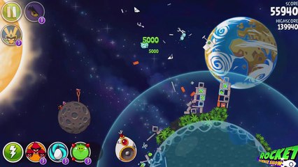 Angry Birds Space: Solar System 3-star walkthrough