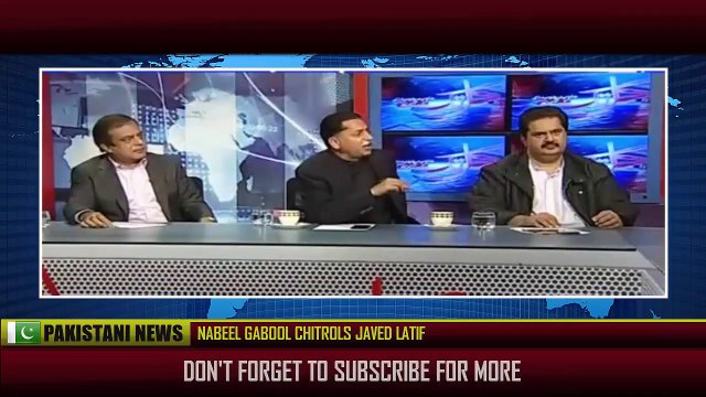 Nabeel Gabool Chitrols Mian Javed Latif Over His Rubbish Talk