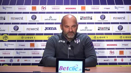 La conf' de Presse de Pascal Dupraz avant OL/TFC