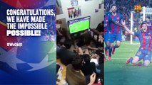 FC Barcelona – PSG: Crazy celebrations (v2) – #Wedidit Let’s see how you did it!