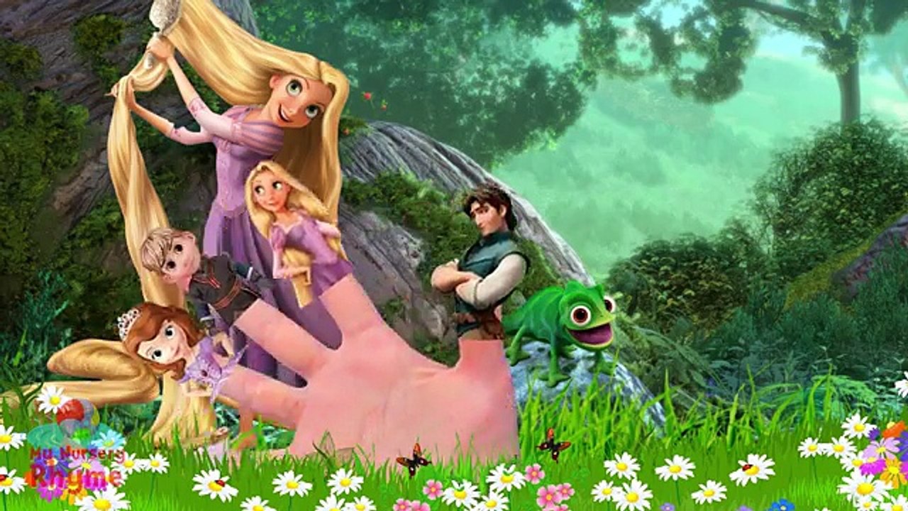 #NEW #Rapunzel #Finger #Family #Animation #Nursery #Rhymes and more