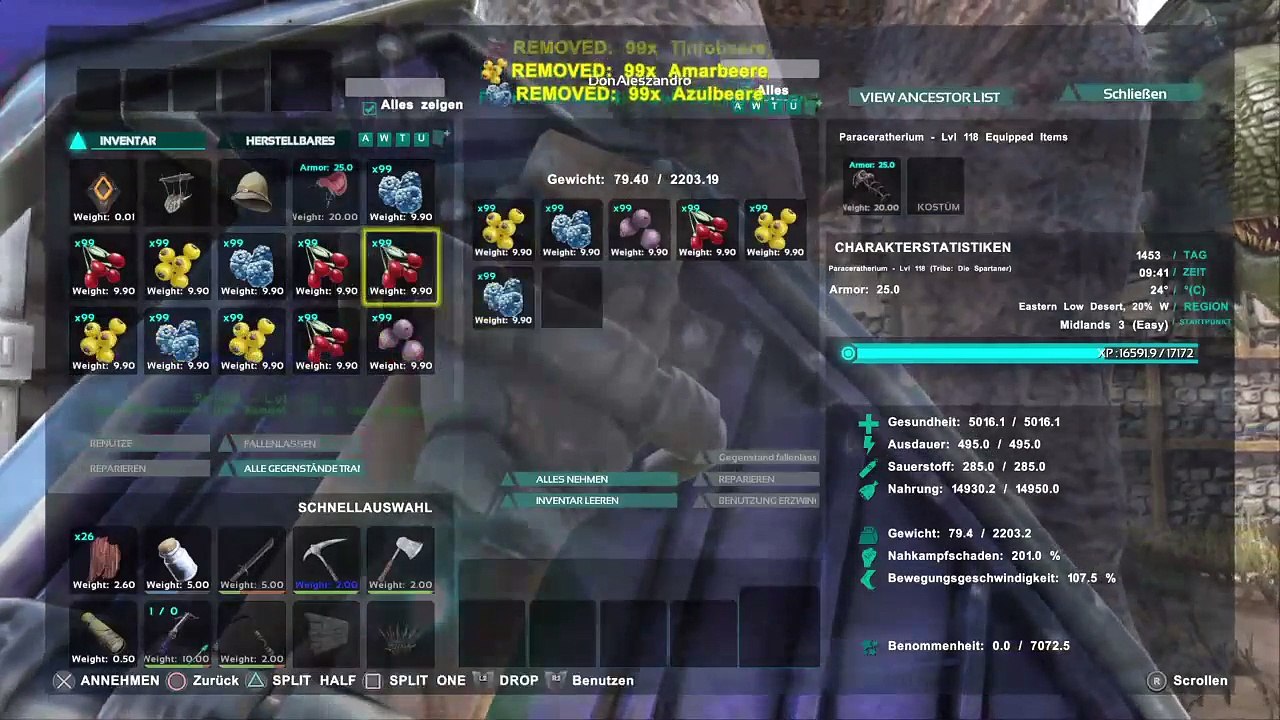 DonAleszandro ARK Survival Evolved : ««-Aufbau einer Zivilisation mit Don Rambo-»» (939)