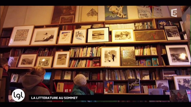La littérature au sommet dans la Librairie des Alpes à Paris