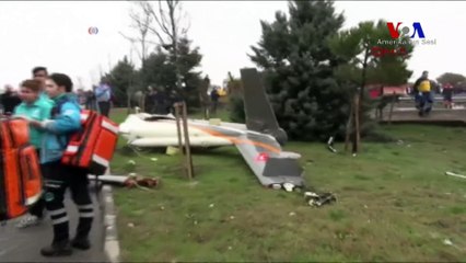 İstanbul’da Helikopter Kazası