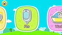 What Babies do | Learn Toilet Training - Babybus little Panda - Educational Games to Play