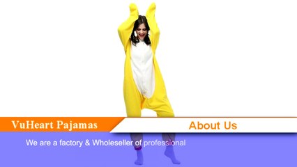 Women & Men Yellow Duck Kigurumi Onesies Pajamas
