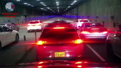 Une course illégale dans un tunnel termine mal