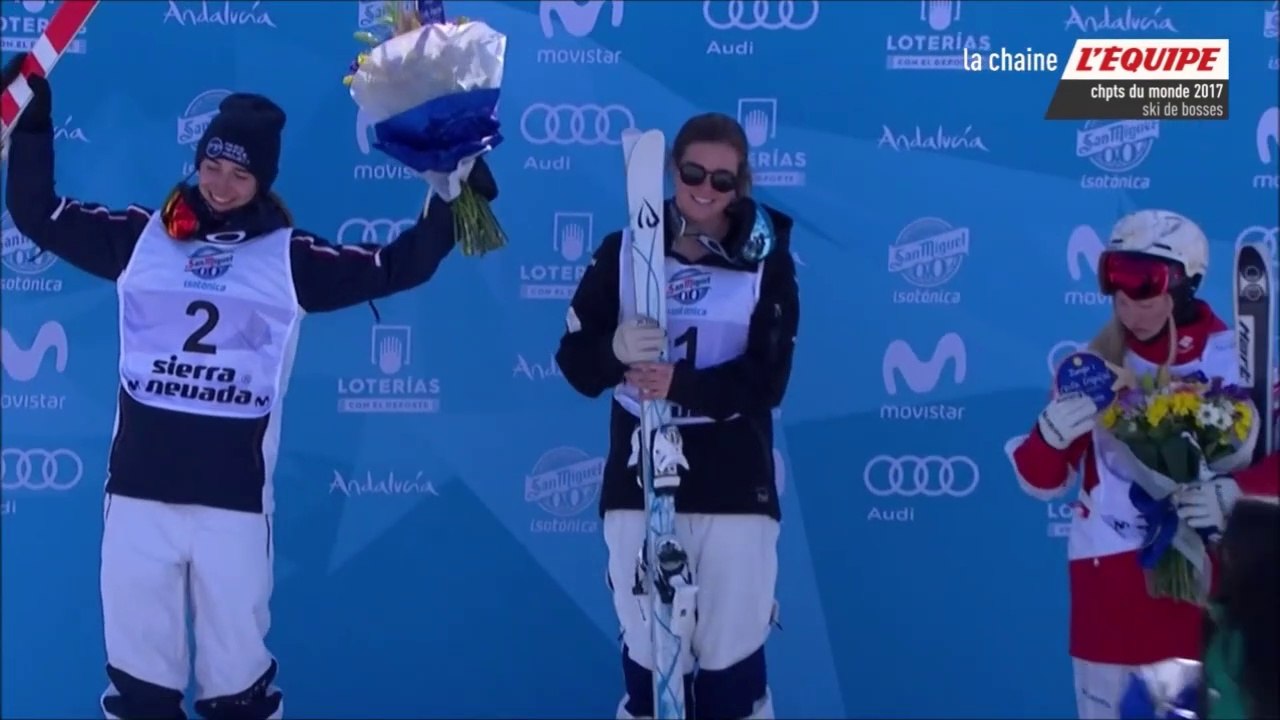 ChM 2017 freestyle et snowboard à Sierra Nevada, ski de bosses F, 08 mars 2017, tous les runs des médaillées