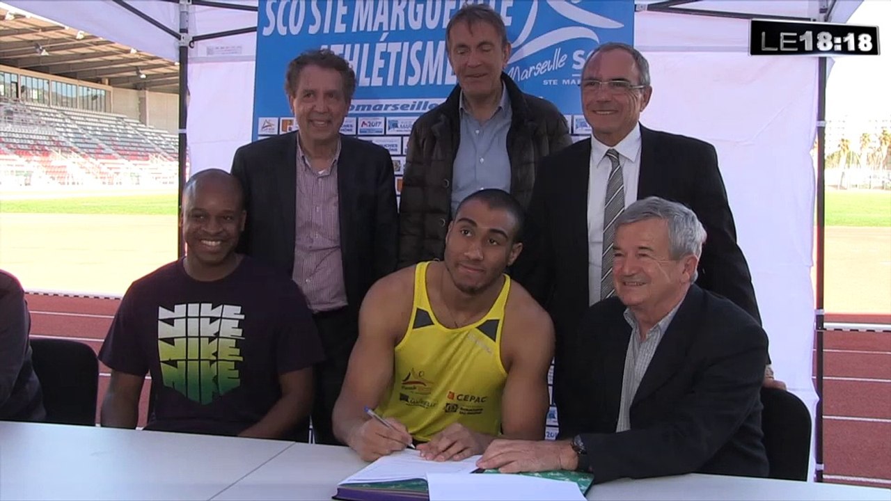 Jimmy Vicaut nouvelle recrue de la SCO Sainte Marguerite Marseille