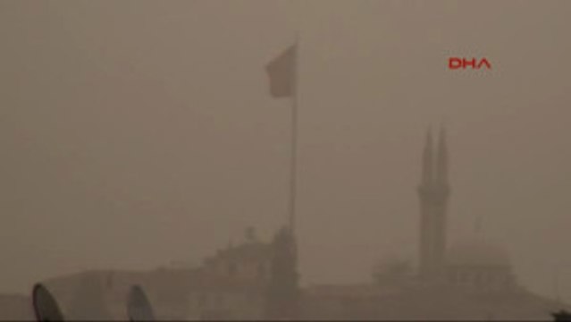 Gaziantep'i Toz Bulutu Kapladı