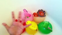 5 Mega Insects Flowers Balloon Compilation - Learn Color Wet Balloons Finger Nursery Taran