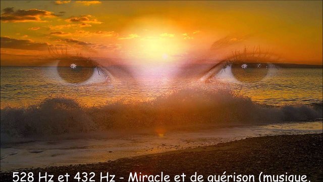 528 Hz et 432 Hz - Miracle et de guérison (musique, les vibrations, le bruit, le son, la fréquence)