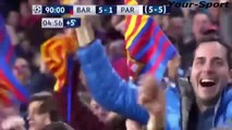 Barcelona vs PSG 6-1 Sergi Roberto Last Minute Goal - Barcelona made history - 08/03/2017